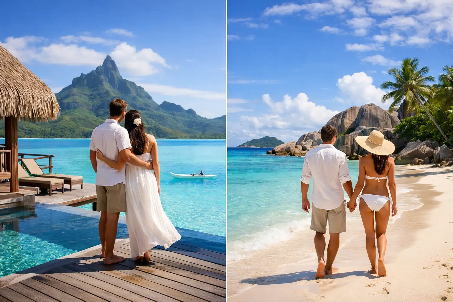 Polynésie ou Seychelles en voyage de noces ?