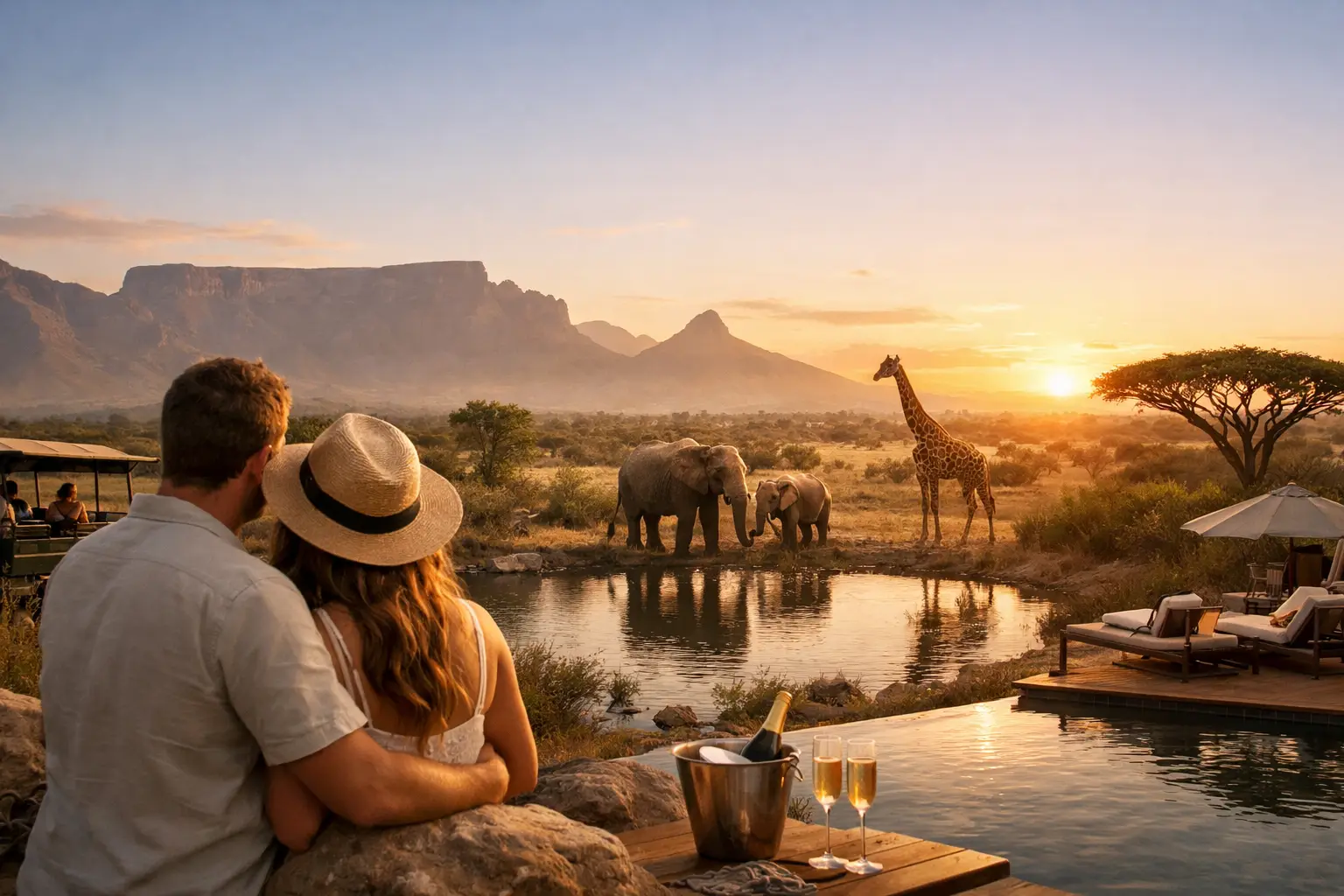 Voyage de noces en Afrique du Sud en 12 jours